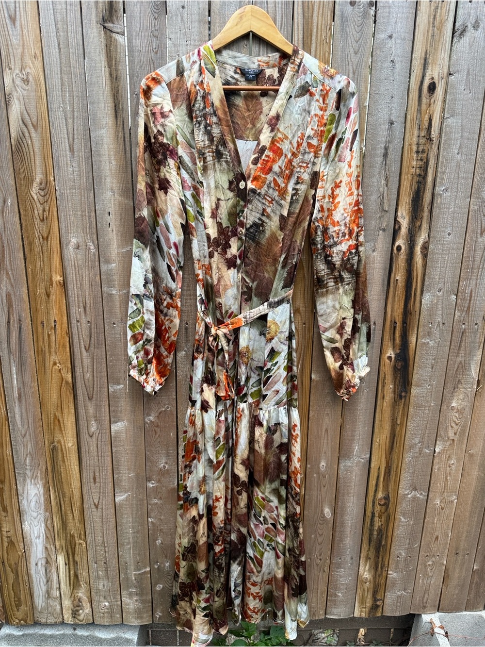 Guess by Marciano silk Multicolor Floral Maxi Dress